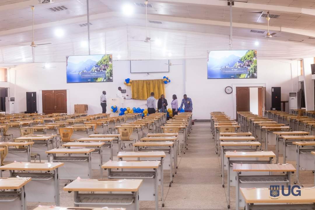 modernised classroom at korlebu