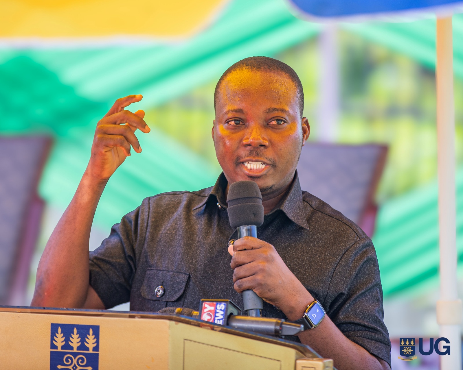 Minister of State for Climate Change and Sustainability, Technical Director Mr. Cedric Dzelu