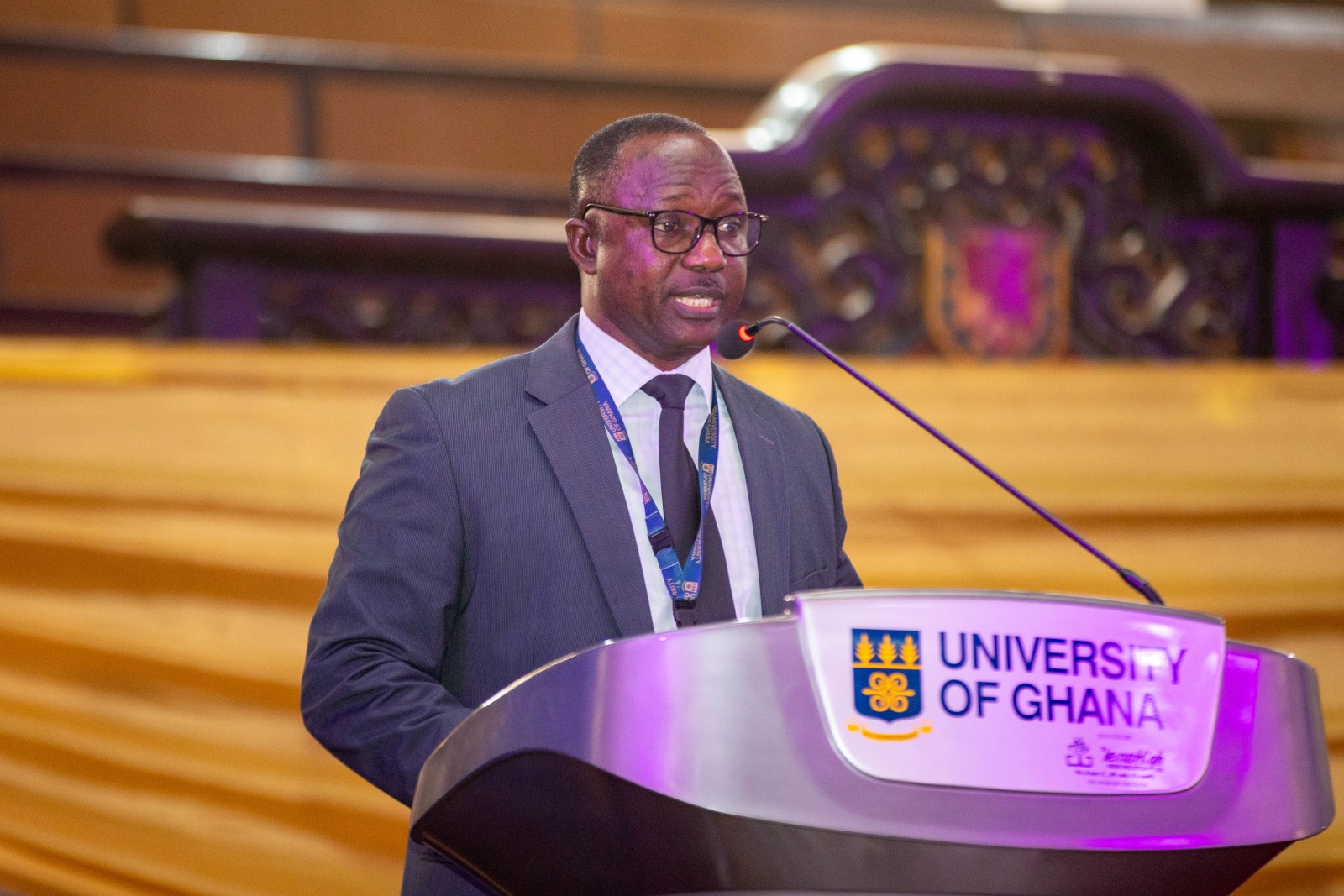College Registrar of the College of Humanities, Mr. Benedict Fosu Adjei, 