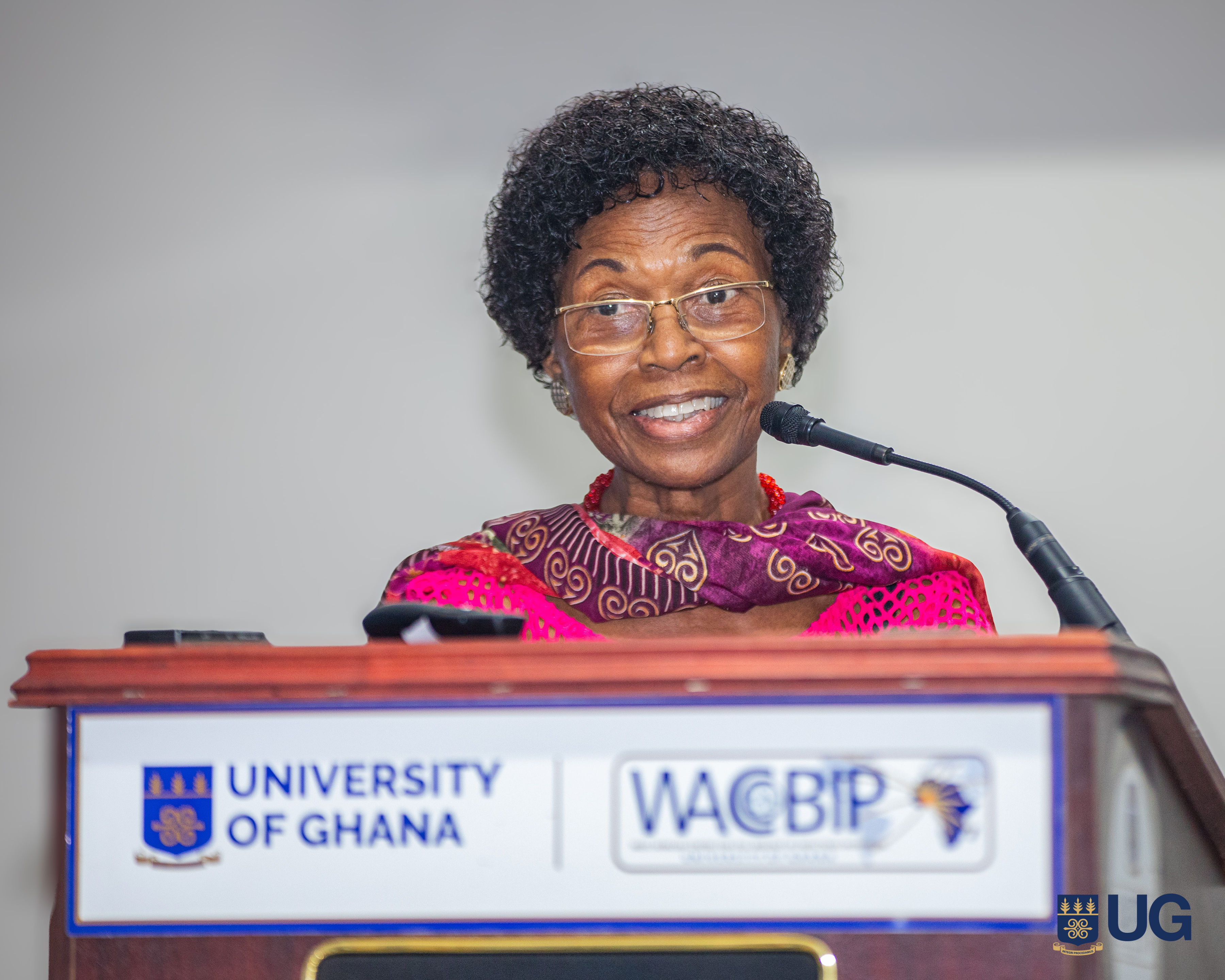 Emerita Prof. Isabella Quakyi, President of the Ghana Academy of Arts and Sciences