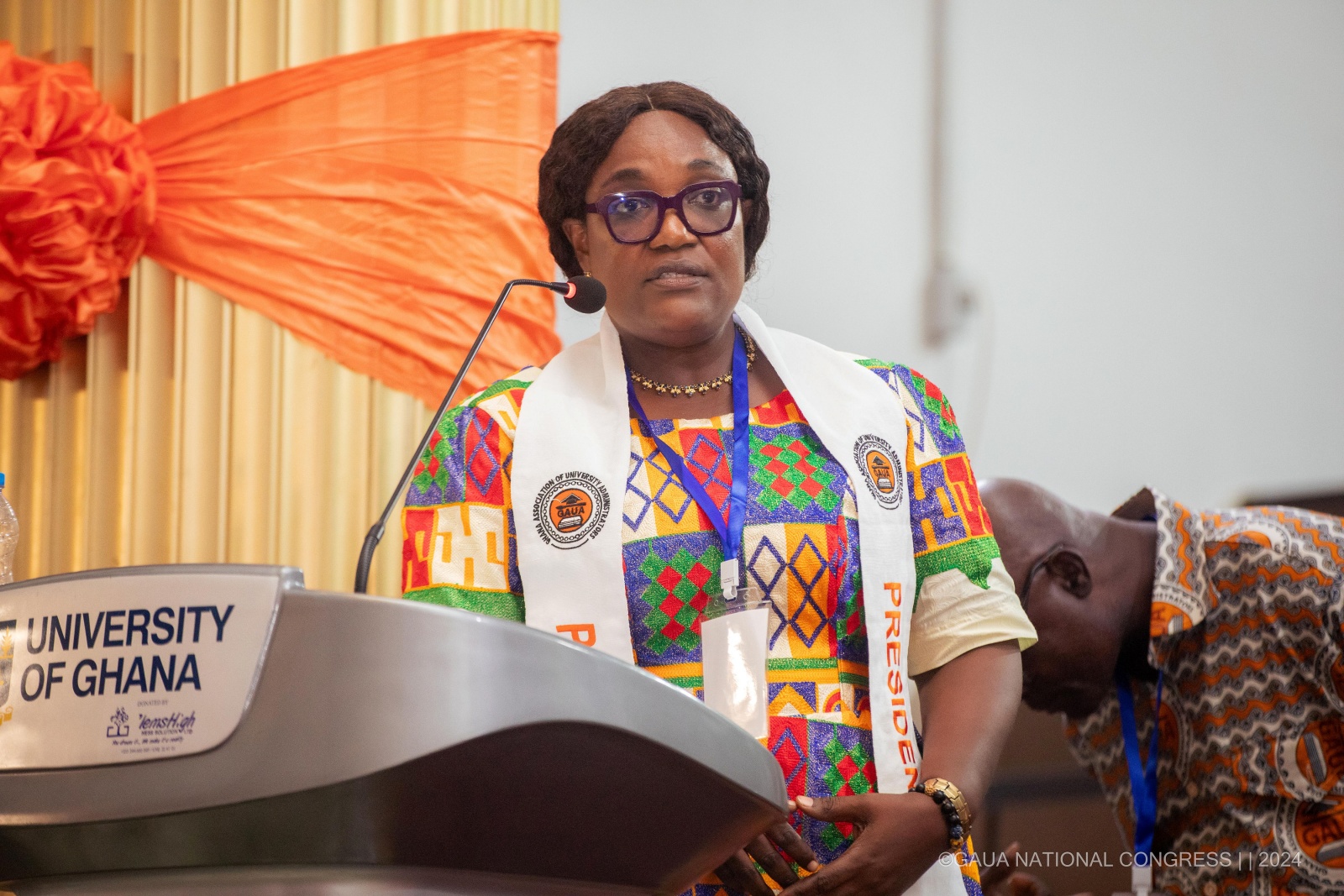 Former GAUA National President, Dr. (Mrs.) Beth Offei-Awuku