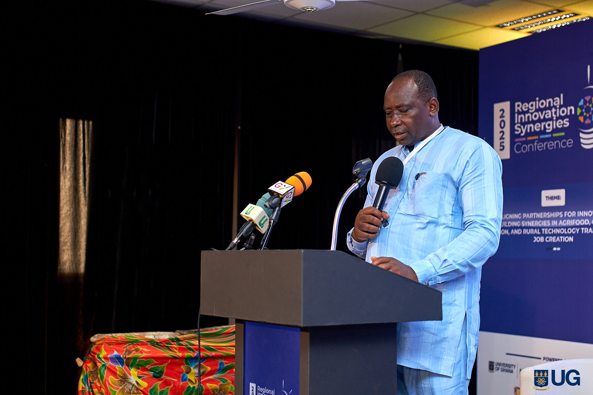 Provost of the College of Humanities, Professor Joseph Awetori Yaro