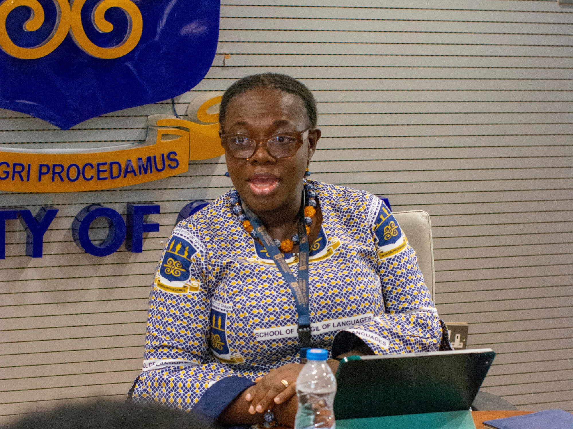 Vice-Chancellor Prof. Nana Aba Appiah