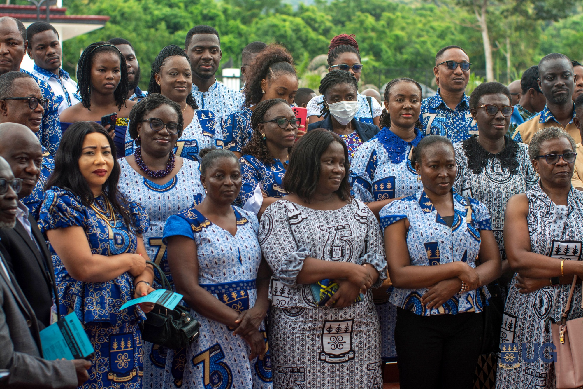 A cross-section of ORID staff at the commissioning