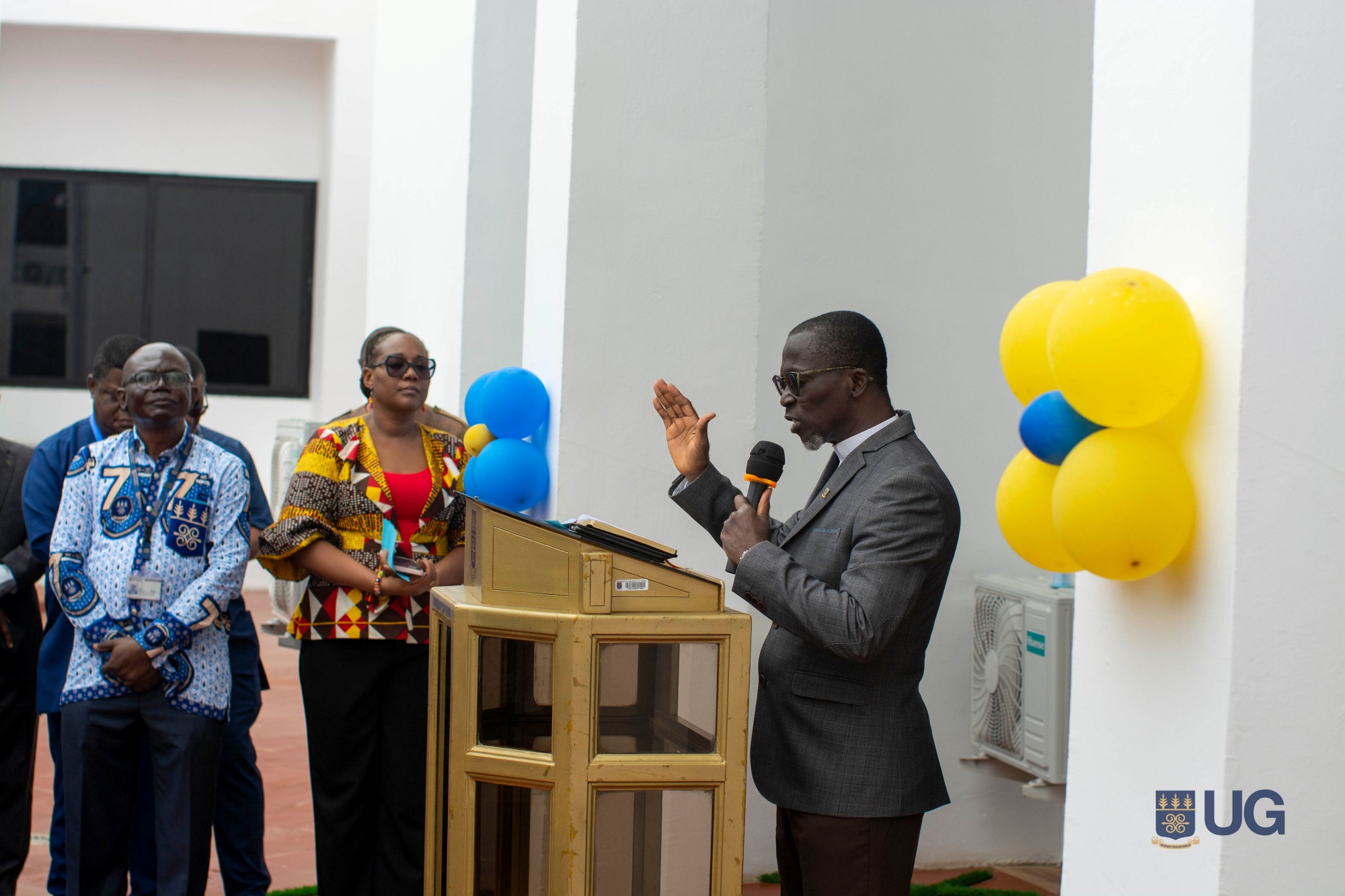 Rev. Yaw Boamah, Head Pastor of the Legon Interdenominational Church (LIC)