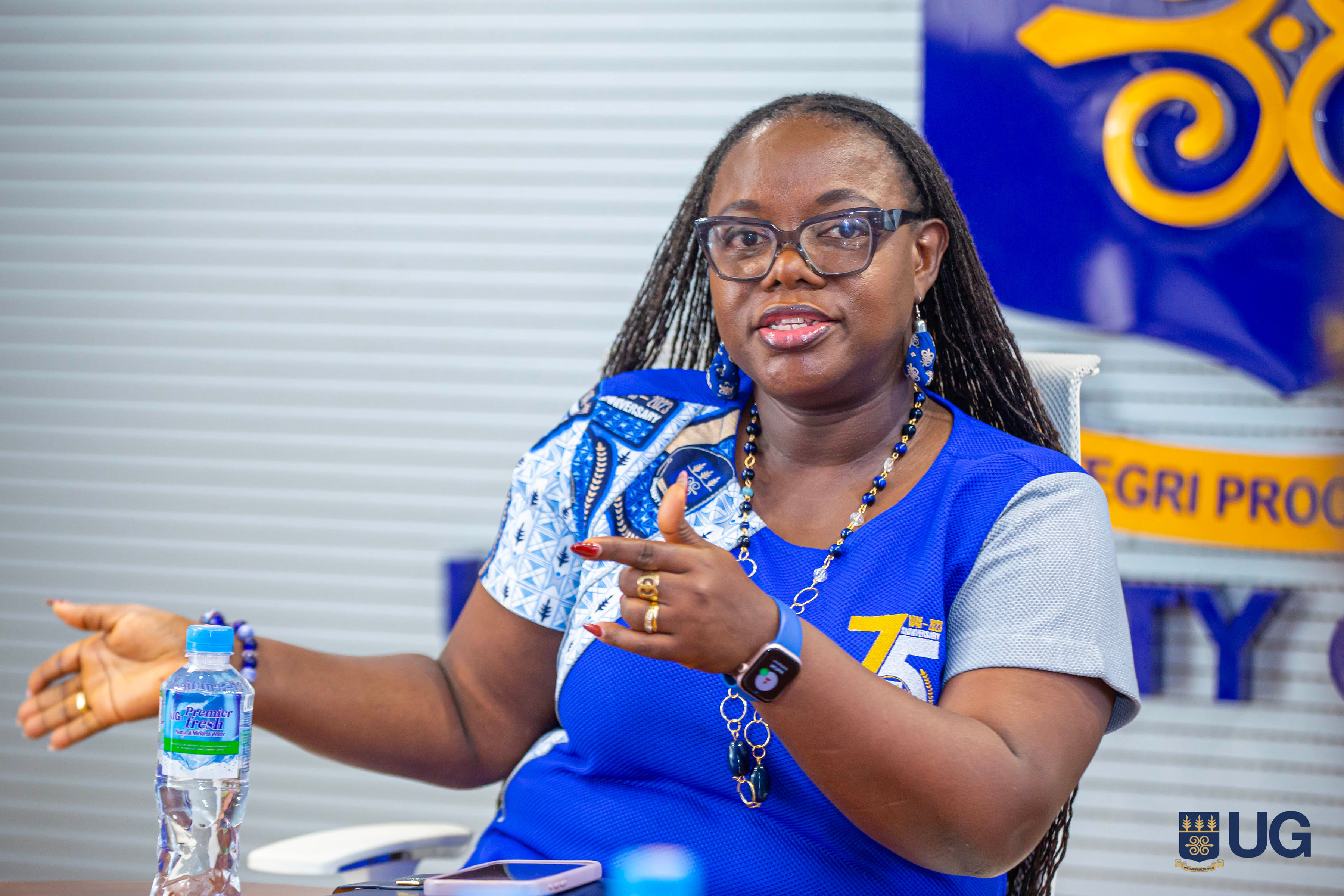 Vice-Chancellor, Professor Nana Aba Appiah Amfo.