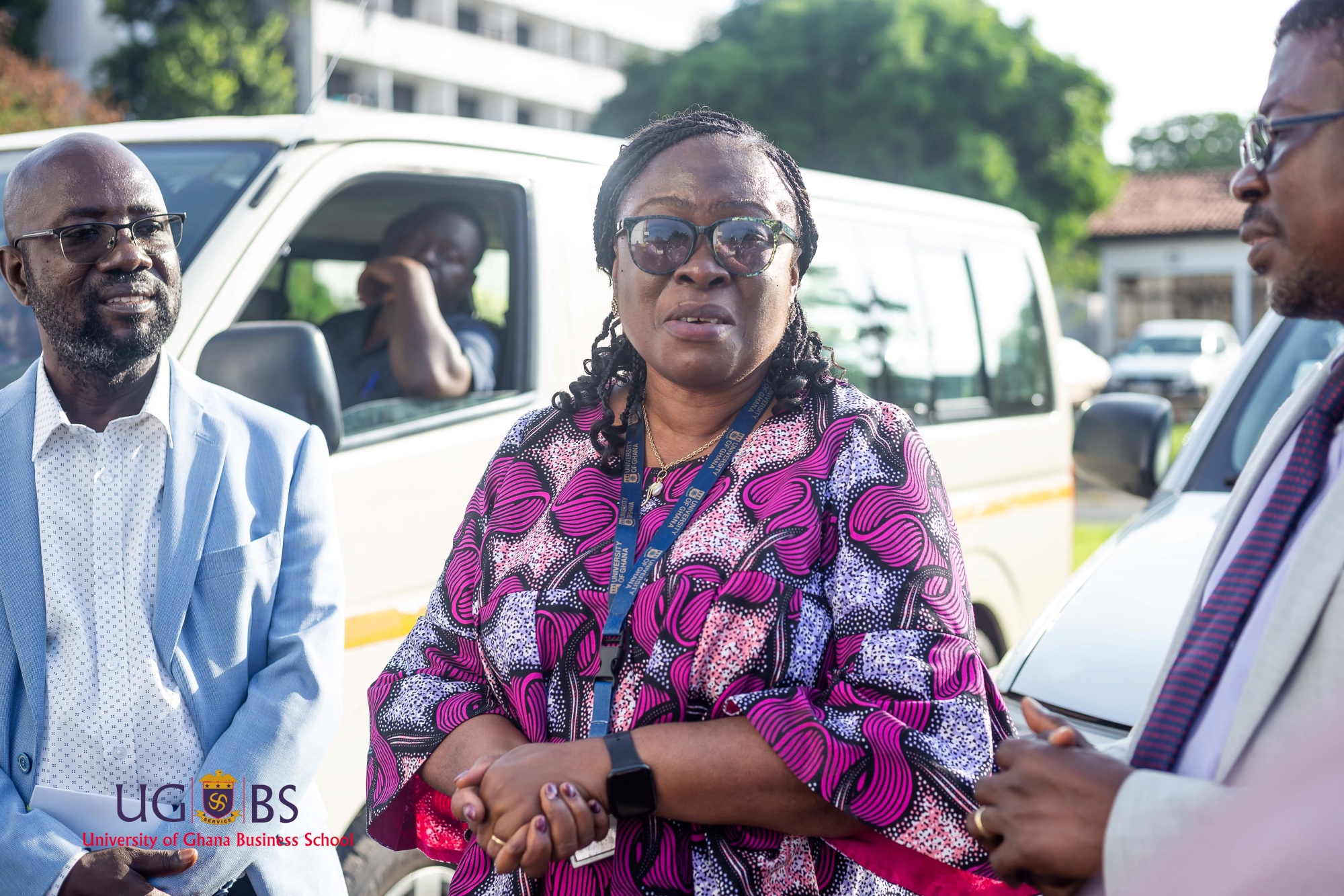 Registrar of the University, Mrs. Emelia Agyei-Mensah