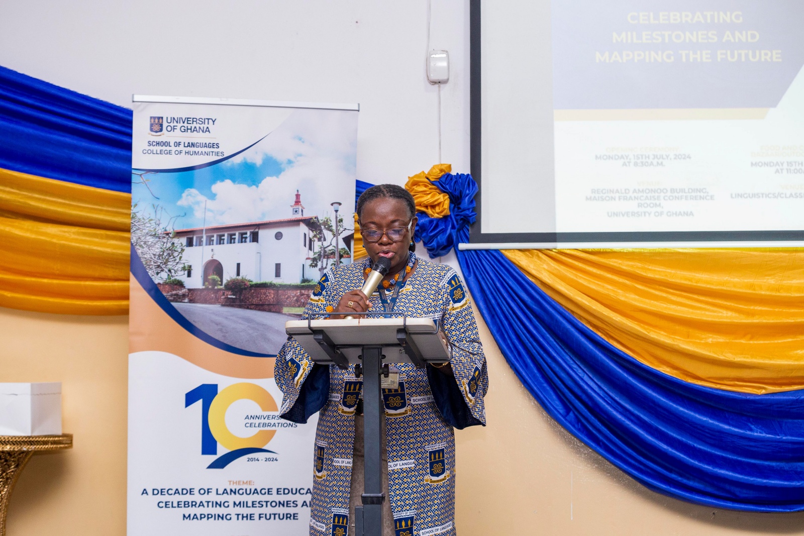 Vice-Chancellor of the University, Professor Nana Aba Appiah Amfo