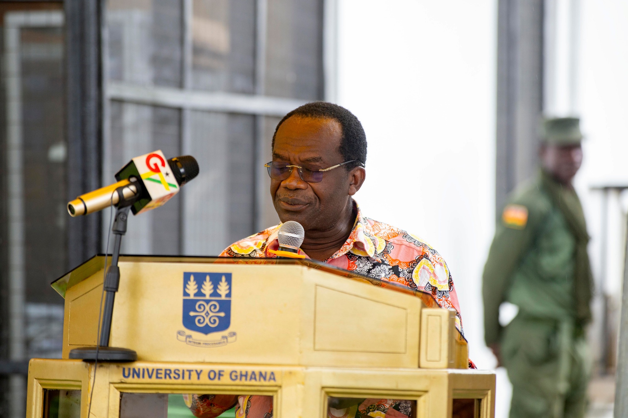 Director of University Health Services, Dr. Mark Eric Frempong,