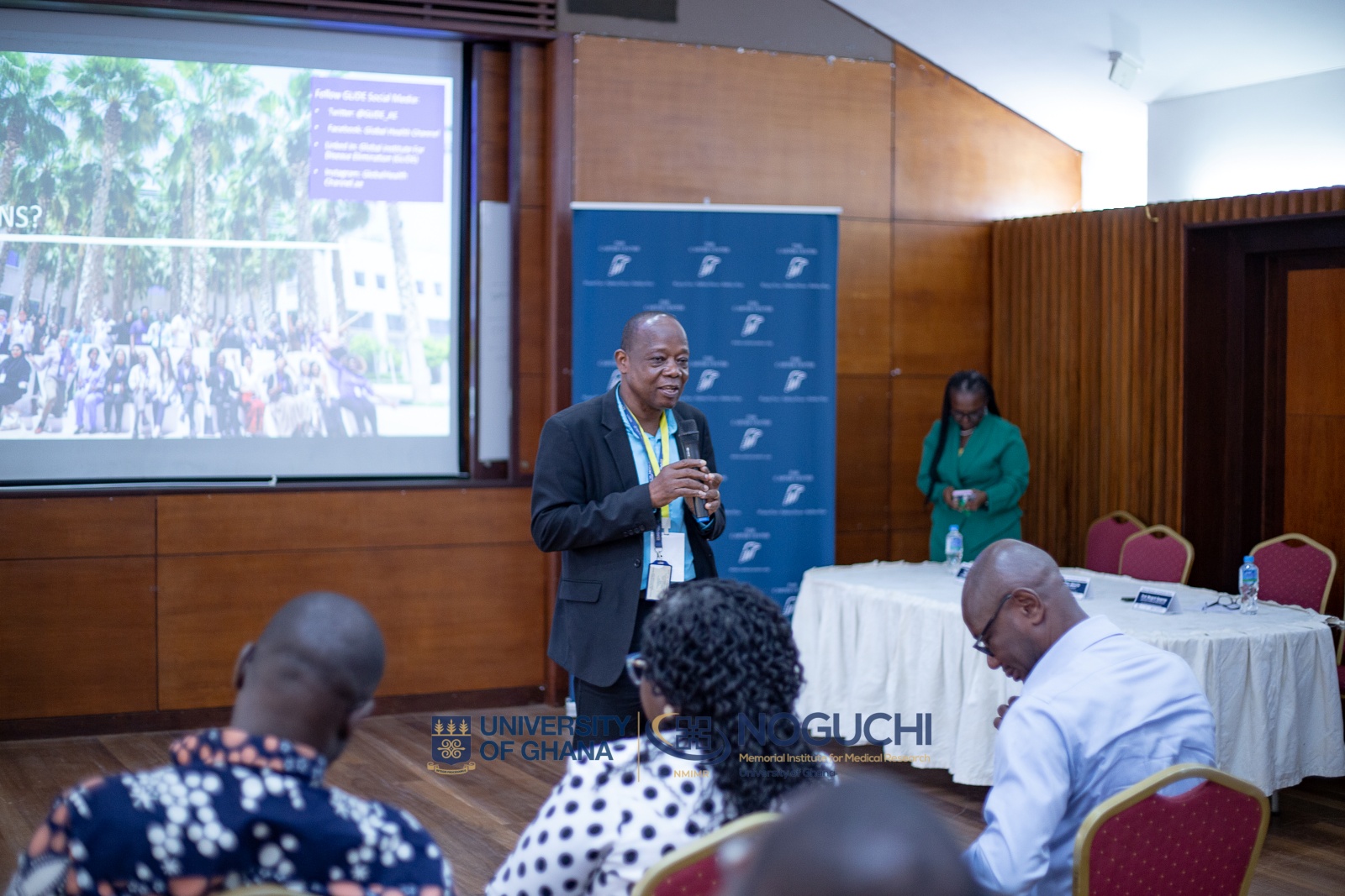 Prof. Collins Ahorlu, Head of the Department of Epidemiology at Noguchi