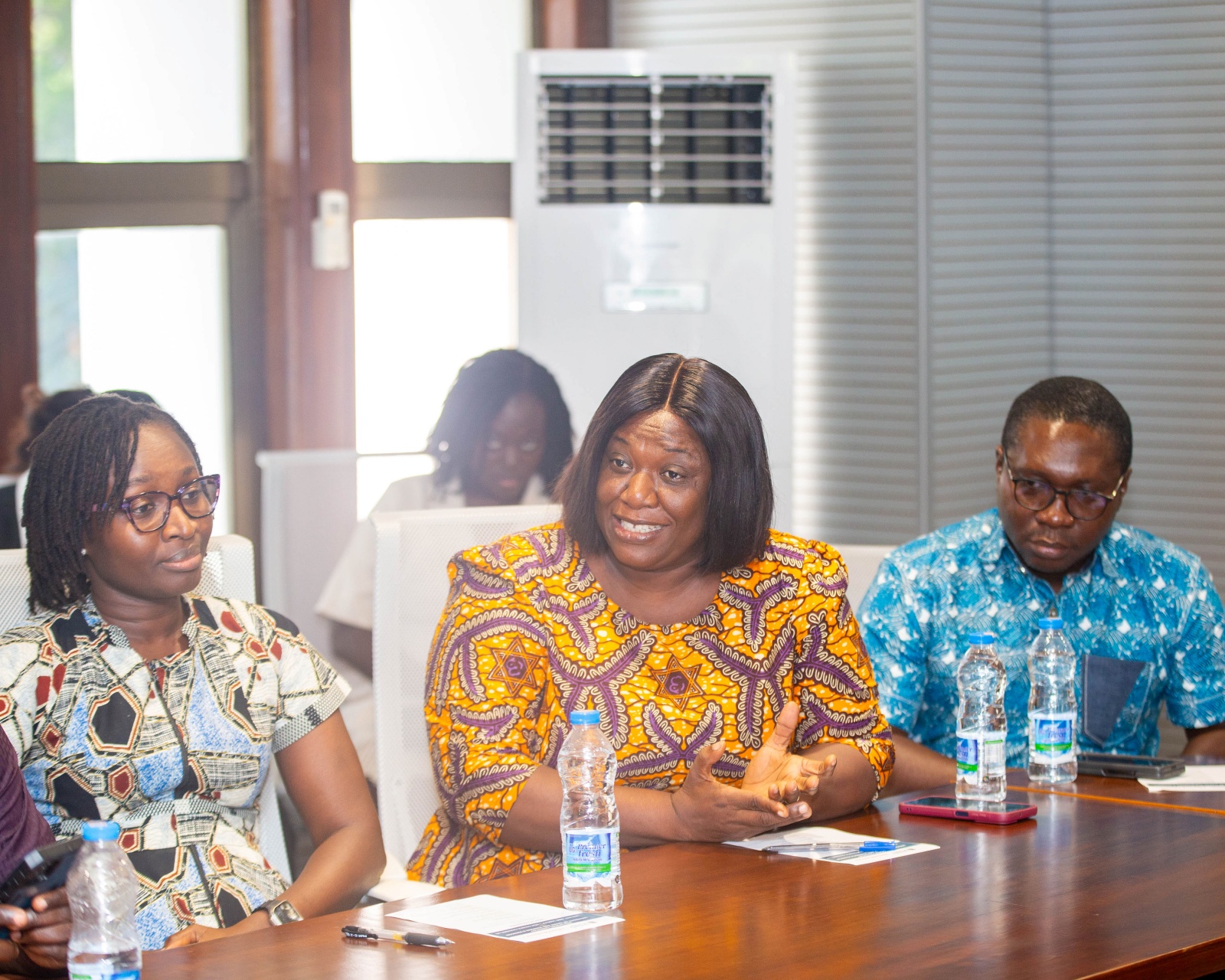 Director of the Careers and Counselling Directorate, Rev. Dr. Bridget Ben-Naimah
