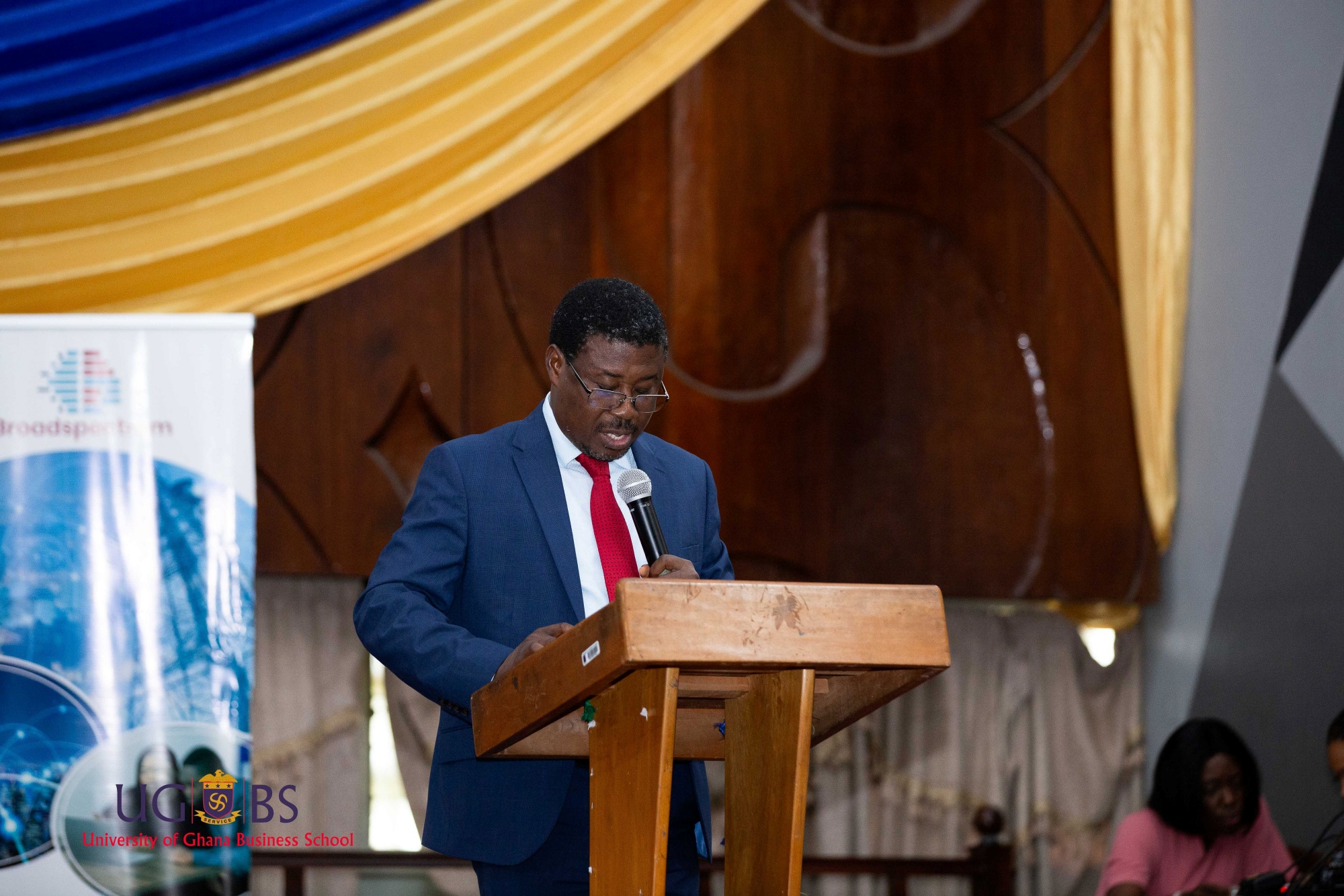 Dean of UGBS, Prof. Justice N. Bawole