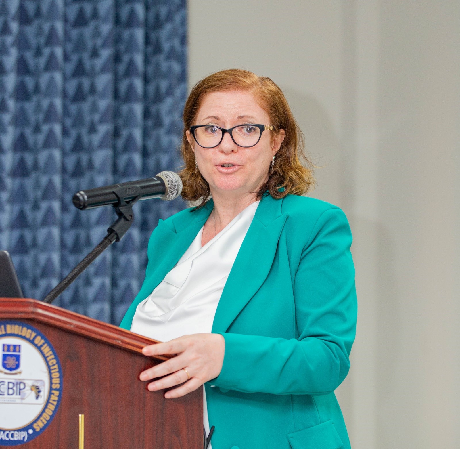 Ambassador to Ghana, H.E. Laura Ranalli,