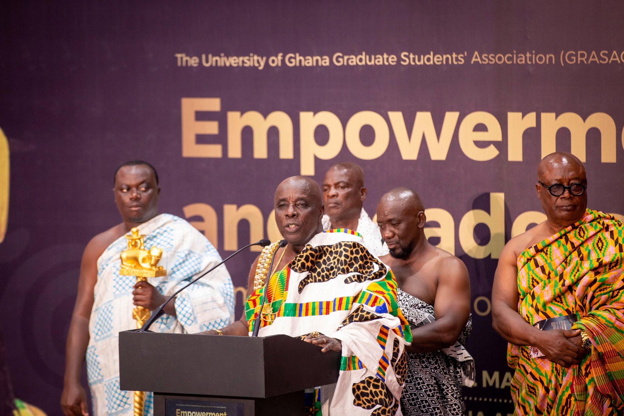 GRASAG-UG Hosts Okyenhene for Empowerment and Leadership Lecture 