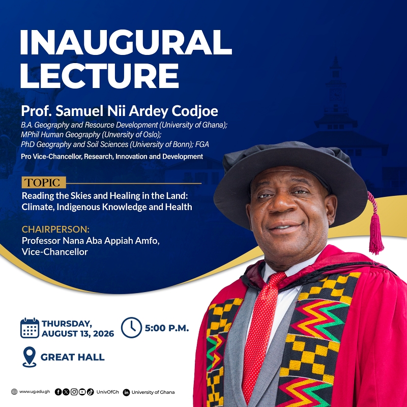 Inaugural Lecture - Prof. Codjoe