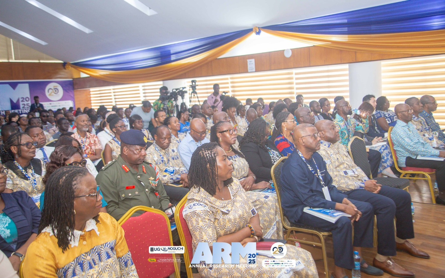Some attendees at the opening session of the 2025 ARM